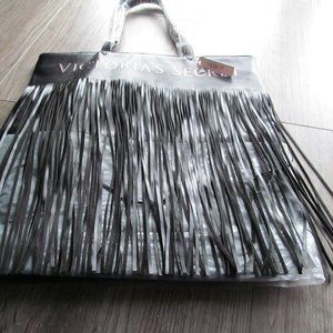 Victoria's Secret Large Tote Bag with Fringe